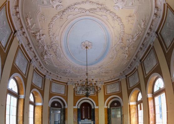 Telemannsaal auf Schloss Wilhelmsthal, Foto: Christian Knobloch